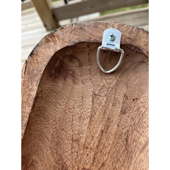 African Style Set Of Wood Face Mask Hand Carved Tribal Rustic - Picture 9 of 16